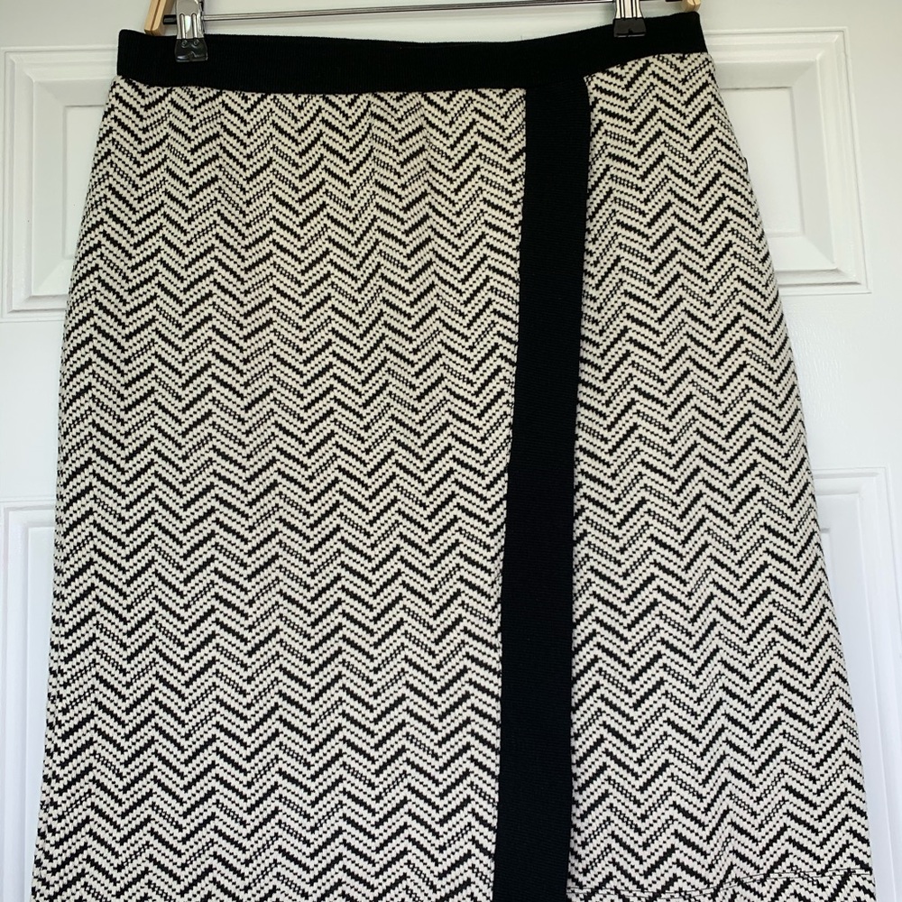 NWT Zac & Rachel Faux Wrap Pencil Skirt - size Med